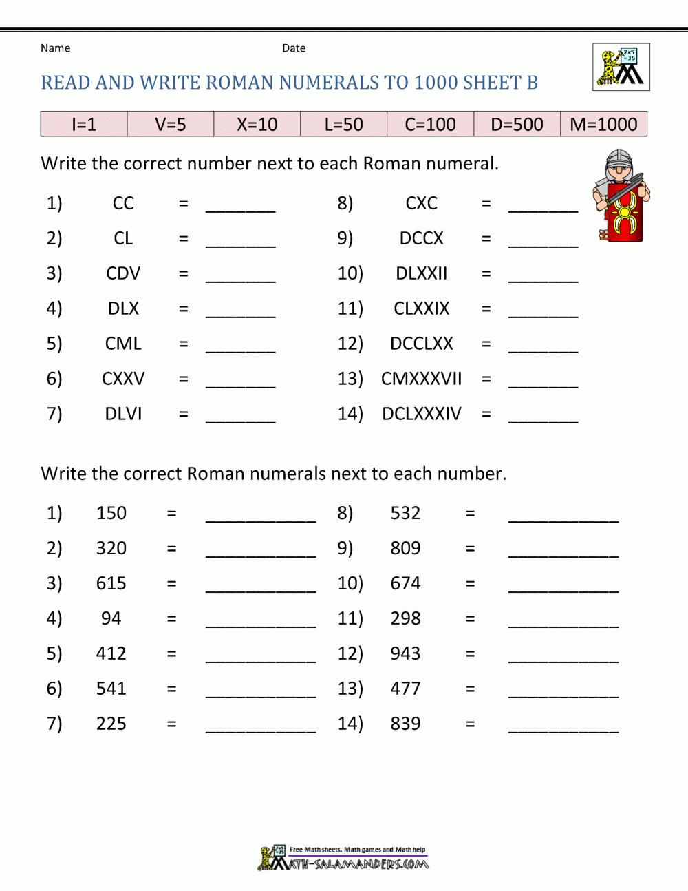 Cml Questions Grades 4 6 Answer Sheets Digital Library