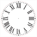 Pin By Bob L On ScanNCut Misc Designs Clock Stencils Clock Face