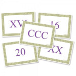 Roman Numerals Flashcards Numeracy From Early Years Resources UK