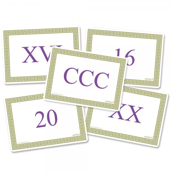 Roman Numerals Flashcards Numeracy From Early Years Resources UK